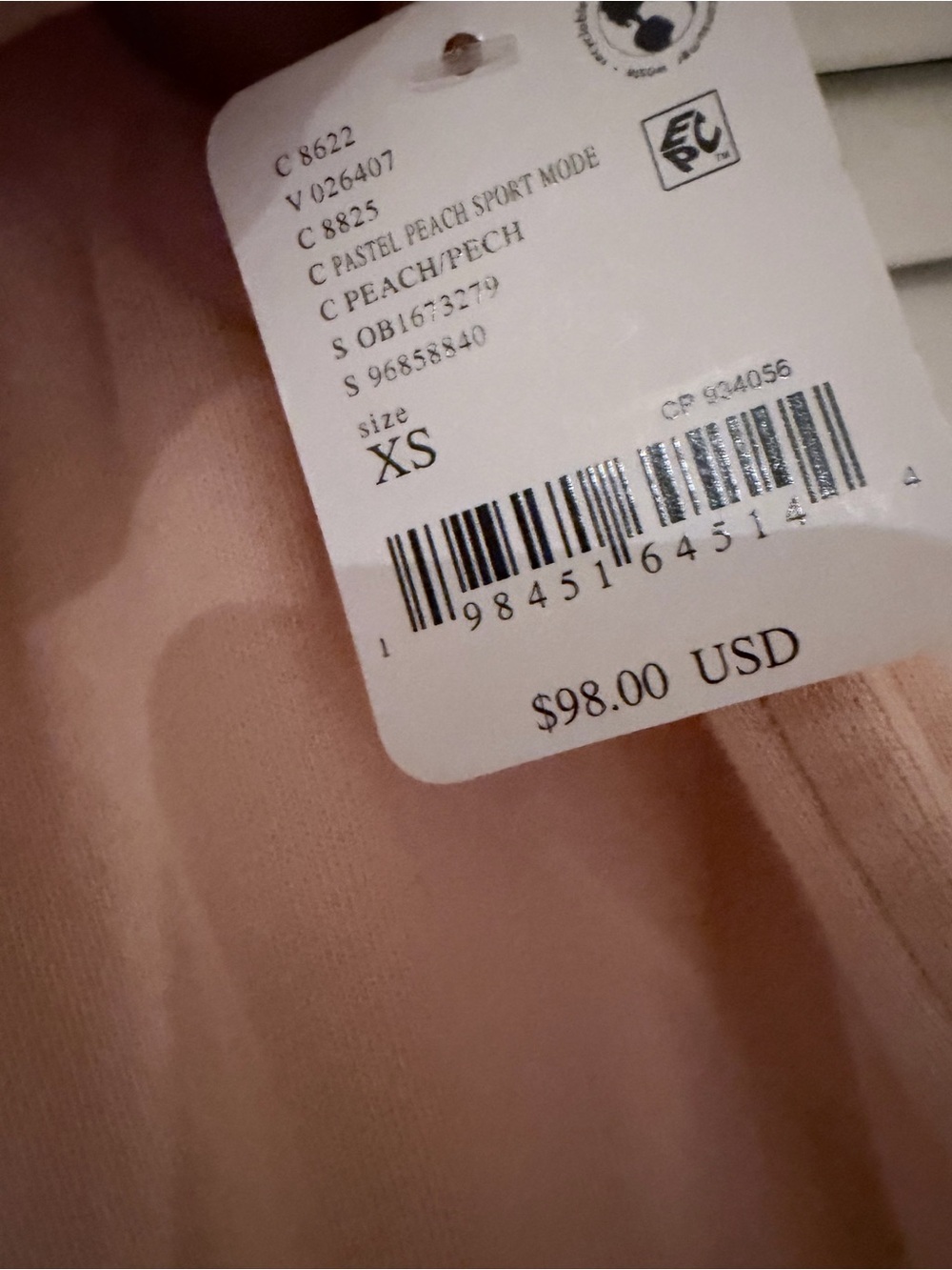 Free people movement All Star graphic logo sweatpants in Peach - Picture 4 of 5
